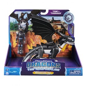 DreamWorks Dragons, Krokmou Dragon en peluche de qualité supérieure pour  enfants à partir de 4 ans 20,3 cm : : Jeux et Jouets