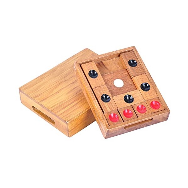 ibasenice 3 Pièces Ensemble De Jeu Kidcraft Jouet Aldult Jouets en Bois Jouet Éducatif pour Enfants Jeux DÉchecs Et Planches
