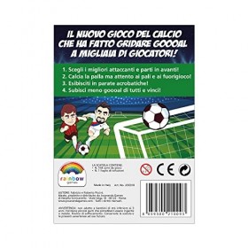 Rainbow Games - Goooal! - Jeu de football - Jeu de société pour la famille - Enfants à partir de 6 ans - Jeu de cartes portab