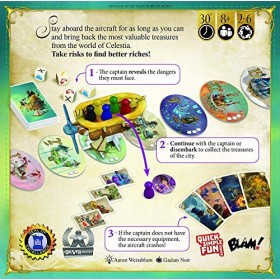 BLAM! Celestia • Jeu de société famille ambiance - Jeu de plateau - De 2 à 6 joueurs - Dès 8 ans - 30 minutes