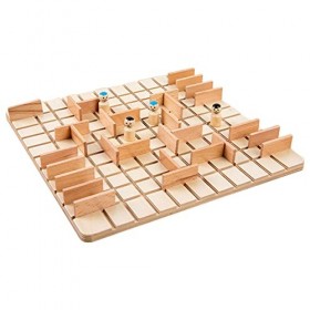 Cymwer Jeu éducatif en Bois Jeu dinteraction Parent-Enfant pour Deux Personnes Jeu de Bataille de Chasse et dinterception p