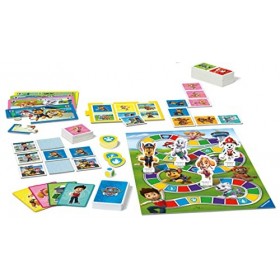Ravensburger Paw Patrol 6-in-1 Games Compendium Set for Kids Age 3 Years Up