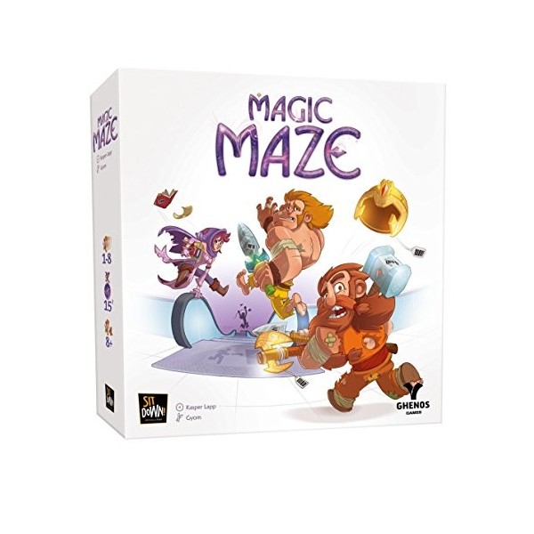 Ghenos Games ghe069 Magic Maze - Jeu de table - Version Italienne