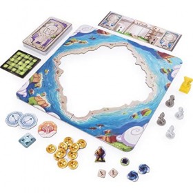 Spin Master Games - Jeu de Société - Santorini - Pack Extension La Toison dor Multicolor 6046473