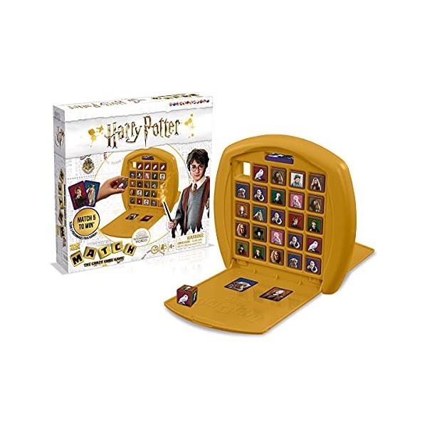 Top Trumps Match Harry Potter Puzzle Game Set 5 mêmes personnages à gagner, jeu idéal pour les enfants à partir de 4 ans