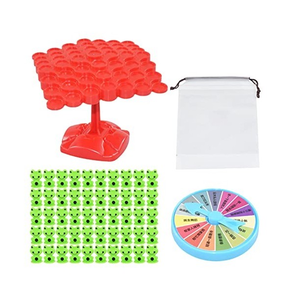 Rianpesn 5 Pcs Jouets comptage déquilibre,Jeu Plateau déquilibre Grenouille à Deux Joueurs - Frog Balance STEM Toys Cadeaux