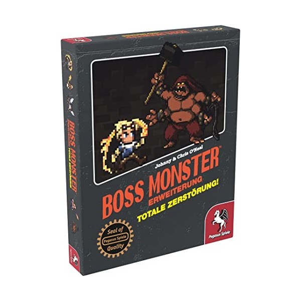 Pegasus Spiele 17562G Boss Monster Extension - Détruit Totale - Version Allemande