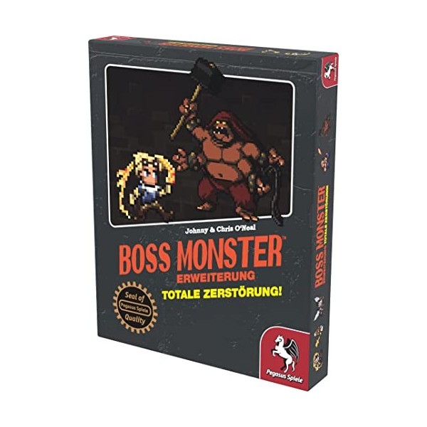 Pegasus Spiele 17562G Boss Monster Extension - Détruit Totale - Version Allemande