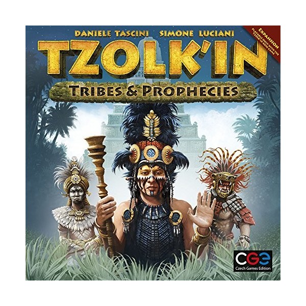 Tzolkin CGE00026 Jeu de société et de Cartes, Multicolore