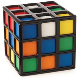 Rubiks 6063983 Cage, Hochgeschwindigkeits-Strategiefolgespiel en 3D, Farbreihen bilden