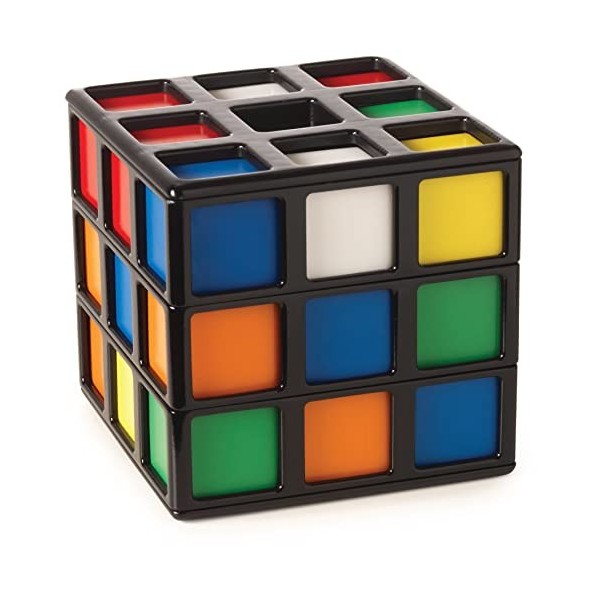 Rubiks 6063983 Cage, Hochgeschwindigkeits-Strategiefolgespiel en 3D, Farbreihen bilden