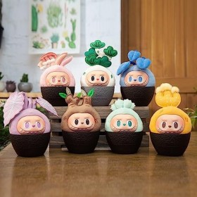 POP MART The Monsters - Naughty Plants Vinyl Face Series-1PC Populaires Figurines Aléatoires Figurines d’Action Figurines de 