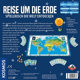 Franckh-Kosmos Reise um Die Erde - Spielerisch Die Welt entdecken: für 2-4 Spieler AB 8 Jahren