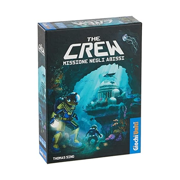 Giochi Uniti- The Crew : Mission dans Les ABYSSES-Ed. Italienne, GU695, Multicolore