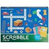 Mattel Games - Scrabble Italia - Édition Spéciale Jeu de Mots Croisés, également en Dialetto, pour Toute la Famille, GGN24