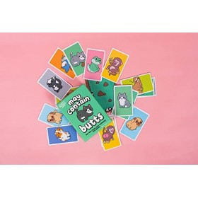 Professor PUZZLE May Contain Butts Jeu de Cartes à partir de 6 Ans 2 à 6 Joueurs Temps de Jeu de 15 Minutes