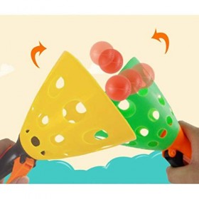 Toddmomy Pop N Catch Game Launch and Catch Balls Jeu de lancer et de capture pour enfants