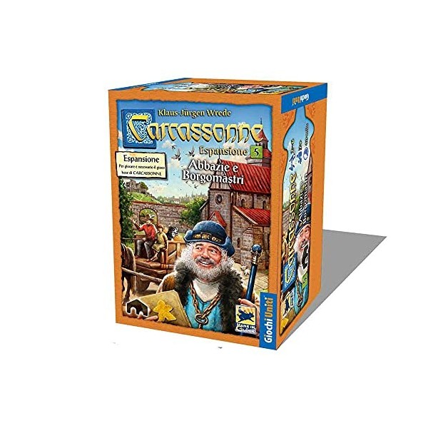 Carcassonne: Abbayes et Bourgomastres - ESP 5 - Ed Italiana