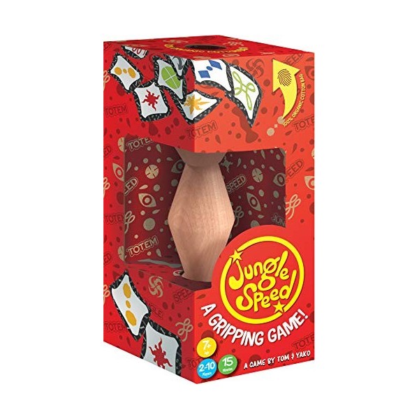 Zygomatic , Jungle Speed Eco Box , Card Game , Ages 7+ , 2-10 Players , 15 Minutes Playing Time