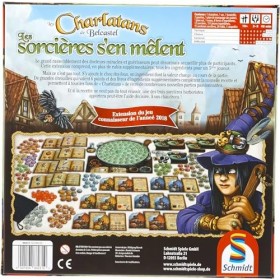 Schmidt Spiele 88231 Extension Charlatans – Les sorcières s’en mêlent, Jeu de stratégie