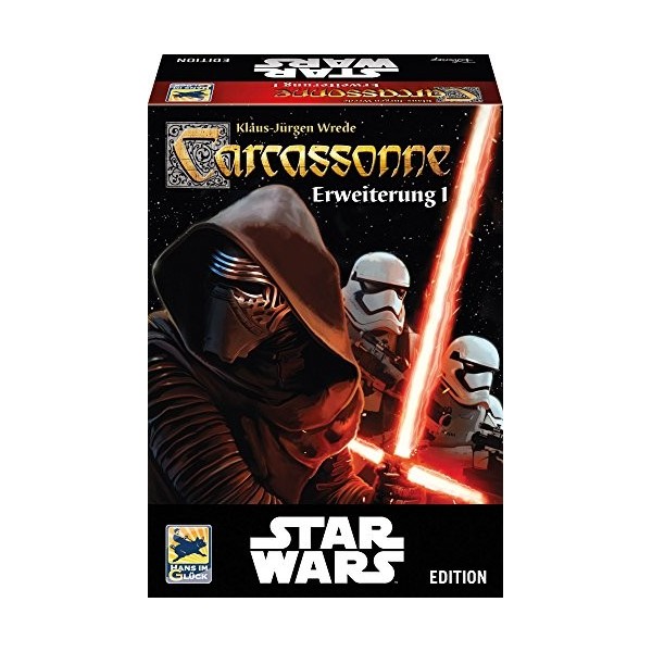 Hans im Glück Jeu de Famille Carcassonne-Star Wars Expansion 1, 48260