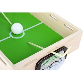 Small Foot- Boîte en Bois « Balle à souffler », Jeu d’habileté et de persévérance pour Grands et Petits, à partir de 3 Ans so