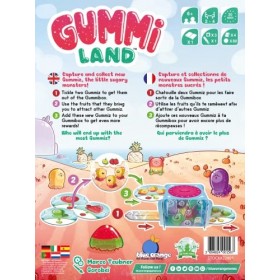 Gummiland Jeu de Table en Italien