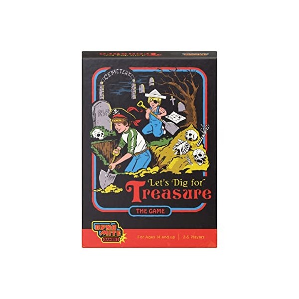 Unbekannt CZE28869 Lets Dig for Treasure Steven Rhodes Card Game 2, Multicoloured