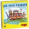 HABA Pays d’Europe-Jeu de Connaissances géographiques- Jeu de société Enfant - Jeu de Plateau - Apprendre Les Pays deurope a