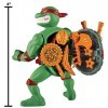 Teenage Mutant Ninja Turtles Figurine Classique Tortue Raphael avec Coque de Rangement