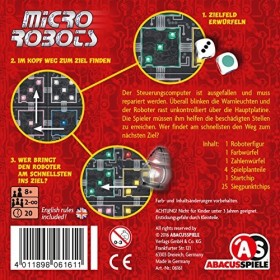 Abacus ABA06161 Spiele Micro Robots Jeu de société
