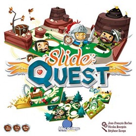 Blue Orange Asmodee Slide Quest | Jeu dadresse | 1 à 4 Joueurs | À partir de 7 + Ans | 15 + Minutes | Allemand | Multilingue