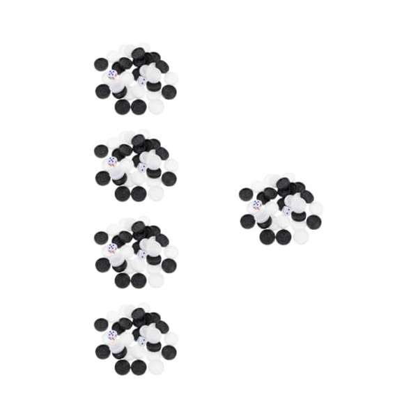 Toyvian 4 Ensembles De Pièces DÉchecs Dés De Backgammon Baggamon Plateau De Jeu Puces De Jeu DÉchecs Dames Backgammon Acces