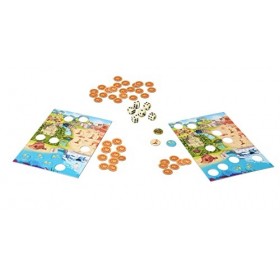 Piatnik 6684 - Wildtastic Five/Trouvez les bons animaux pour votre parc animalier/À partir de 8 ans/2 à 5 joueurs/Fabriqué en