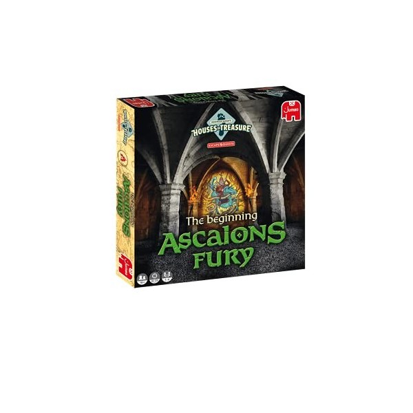 JUMBO Escape Quest Ascalons Fury - Partie 1 - Jeux de société - Adultes néerlandais- Escape Game Multicolore 19832