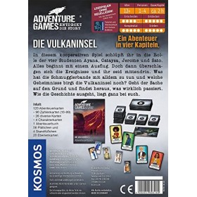 Franckh-Kosmos Adventure Games - Die Vulkaninsel: 1-4 Spieler