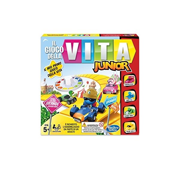 Hasbro Gaming - Le Jeu de la Vie Junior Jeu en boîte , B0654103