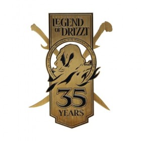 Fanattik Dungeons & Dragons Lingot 35th Anniversary Legend of Drizzt Limited Edition