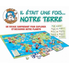 Educa - Jeux de Société Jeu Il Était Une Fois… Notre Terre - Le Jeu | Jeux de Plateaux pour Enfants et Toute la Famille. Déve
