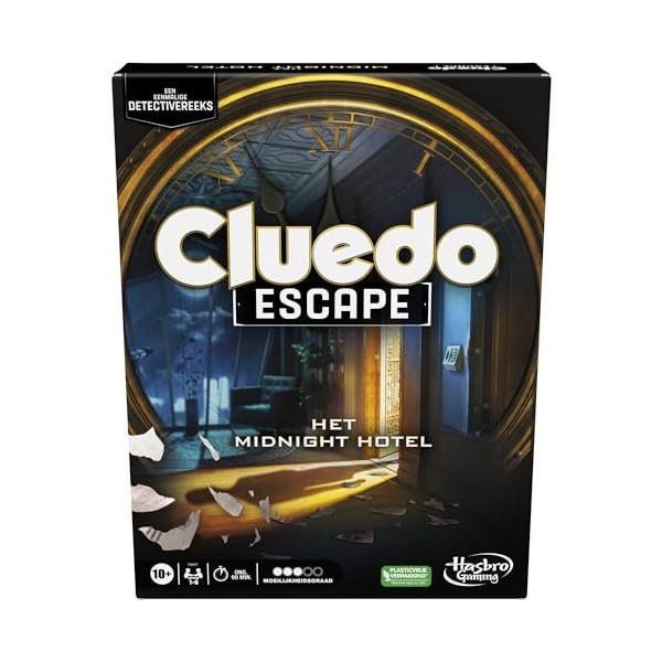 Cluedo Escape: Le Jeu de société Midnight Hotel, Jeux Escape Room U