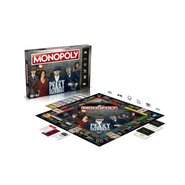 Winning Moves - Monopoly Peaky Blinders - Jeu de société - Jeu de Plateau - Série TV - Version française WM01739-FRE-6