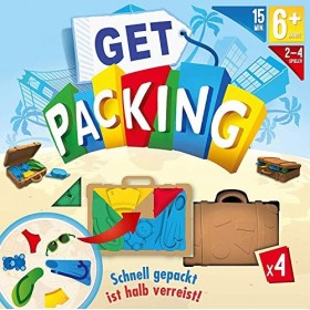 Asmodee Get Packing, Jeu Familial, Jeu éducatif, Allemand