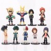 Yananmall My Hero Academia Figurines DAnime GâTeau danniversaire Todoroki Katsuki Tomura Shigaraki Asui Tsuyu