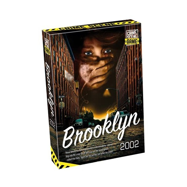 Tactic Games- Scène de Crime Brooklyn, 58421, Multicolore