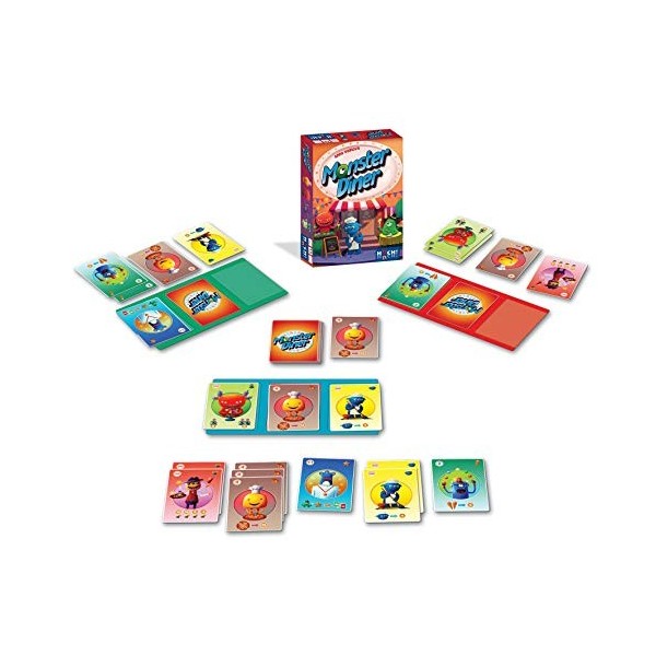 HUCH! 880468 Jeu de Cartes Multicolore