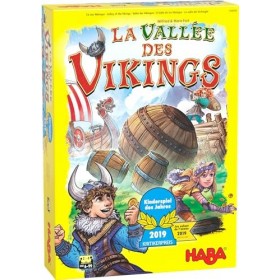 HABA - La Vallée des Vikings - Jeu de société enfant et famille - Jeu dadresse tactique et de stratégie - Prix de lannée - 