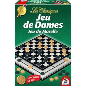 Schmidt - 88110 - Jeu de Plateau - Classic Line - Jeu de Dames