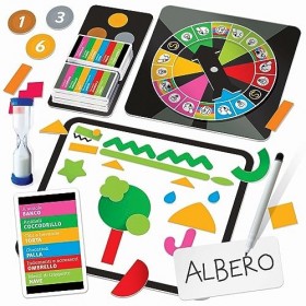 Ludic Saltaidea Le Jeu De Fête De La Pensée Latérale It57311 Jeu De Société pour La Famille pour 3-4 Joueurs Made in Italy