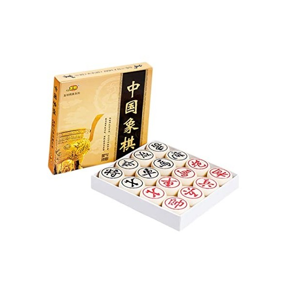 Toddmomy Jouets De Bureau Puzzle Jouet Xiangqi Jeu De Voyage Jeu dapprentissage Précoce Jeux De Stratégie Jouet Éducatif Éch