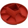 Feldherr Plateau de jetons Carousel pour Wingspan, Couleur:Cherry Red